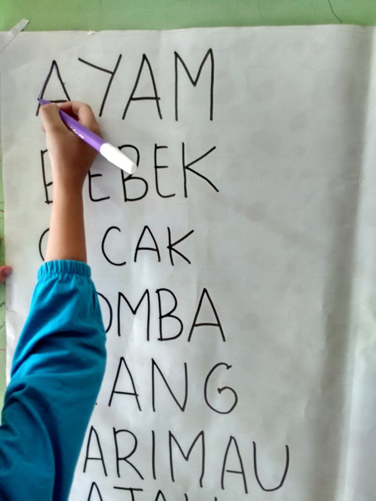 Playful Wednesday - Letter Jumping