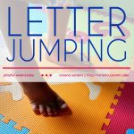 Playful Wednesday - Letter Jumping