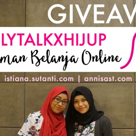 #FAMILYTALKXHIJUP Giveaway Hari Belanja Nasional
