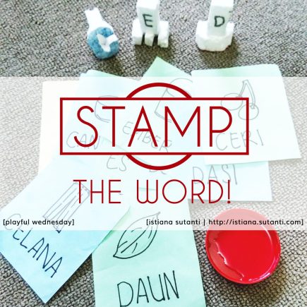 playful wednesday - stamp the word