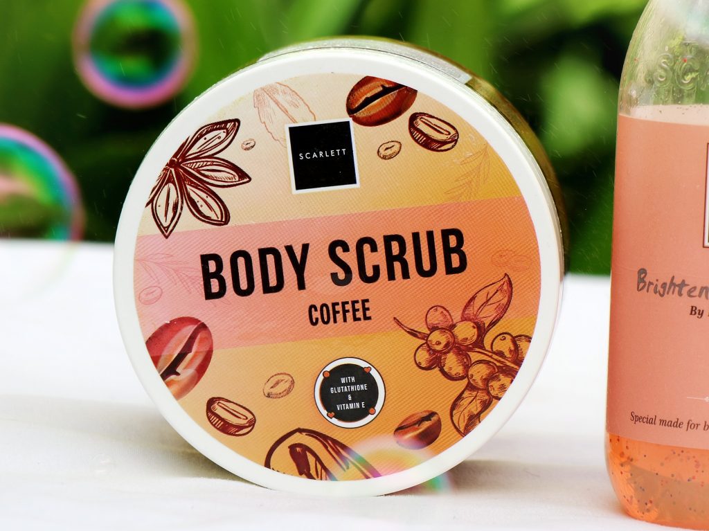 Scarlett Whitening Body Scrub Coffee