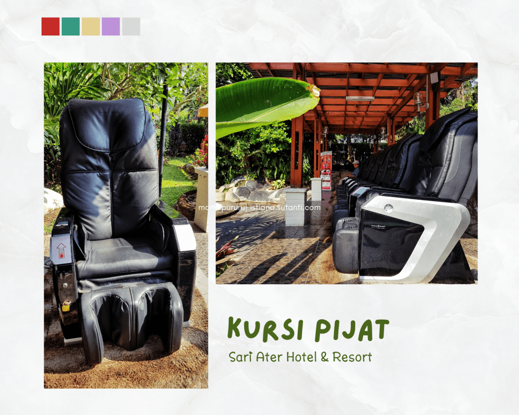 Kursi Pijat Sari Ater Hotel & Resort