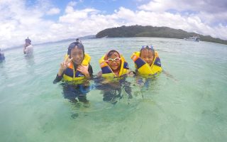 Snorkeling Anak di Gili Nanggu Lombok