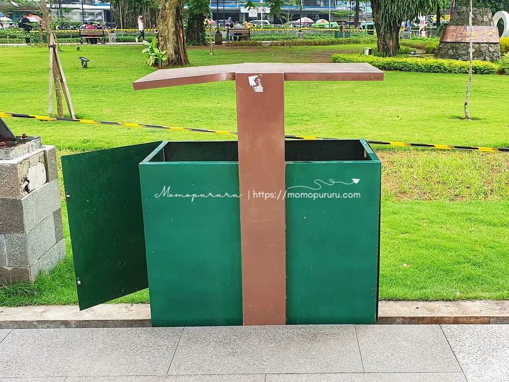 Tempat Sampah Alun-alun Kota Bogor