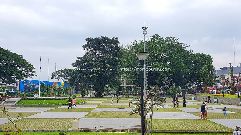 Zona Plaza Alun-alun Kota Bogor
