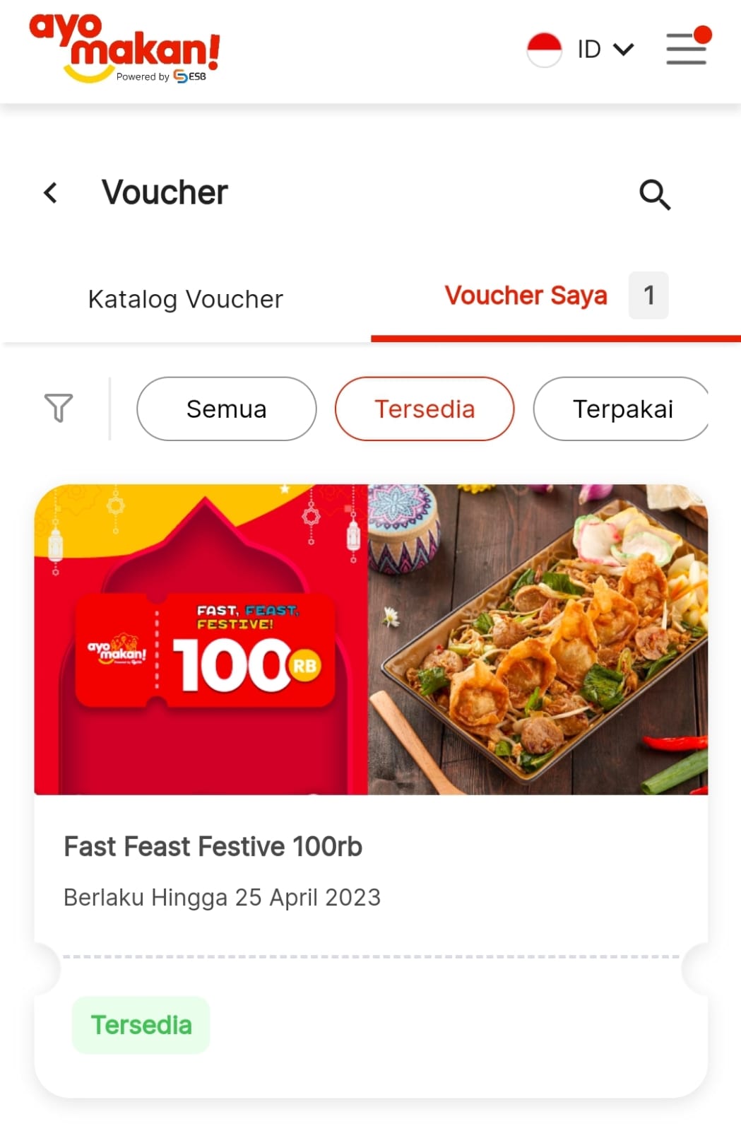 Ayomakan Fast Feast Festive 2023 Menyenangkan