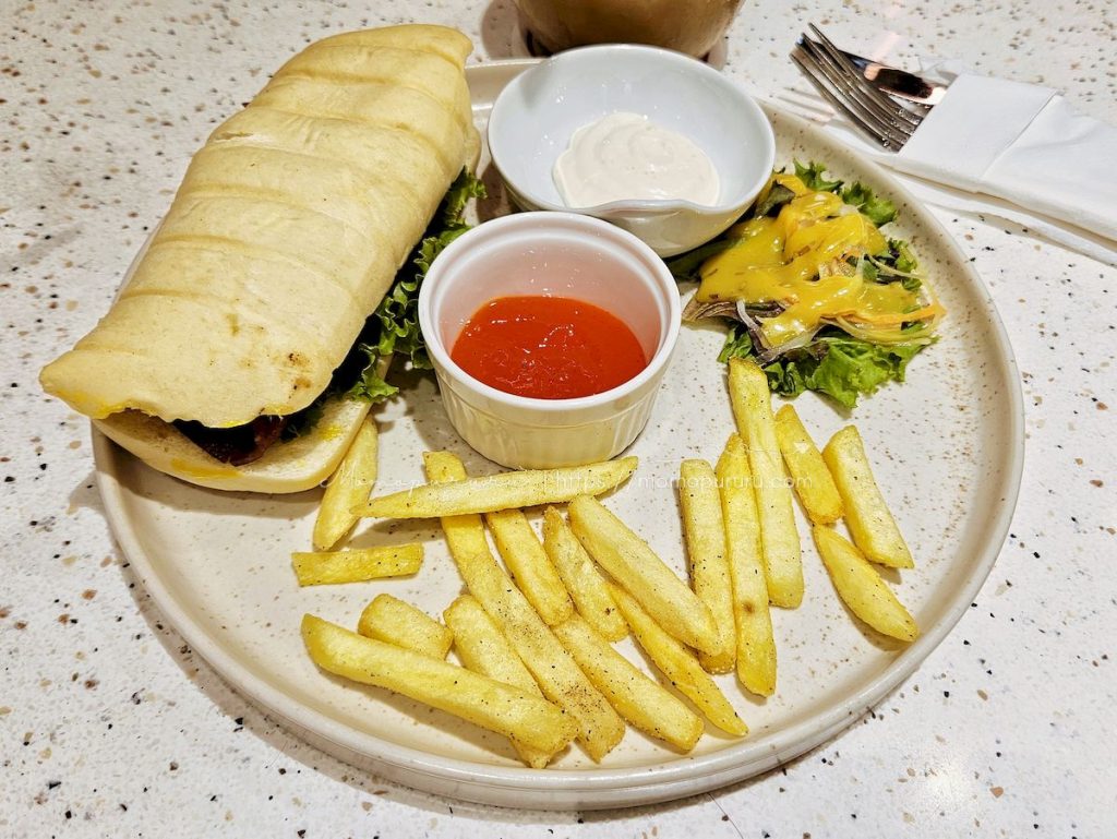 Panini smoke beef and cheese