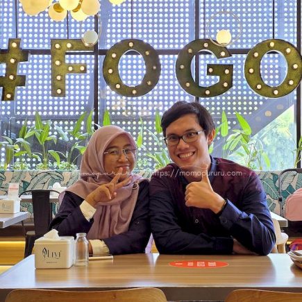 Makan berdua di Fogo