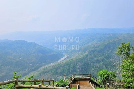 Pemandangan di Kebun Buah Mangunan