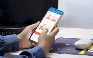 Belanja harian alfamart dari rumah