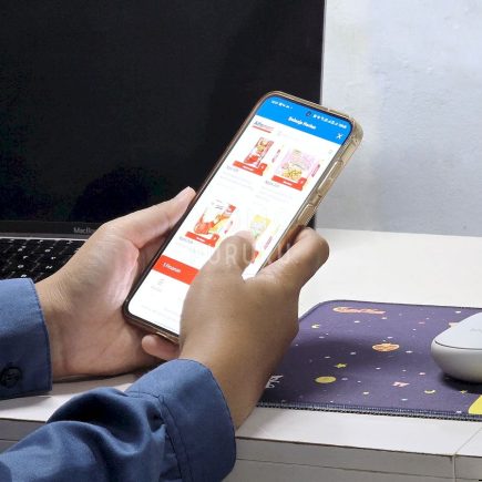 Belanja harian alfamart dari rumah