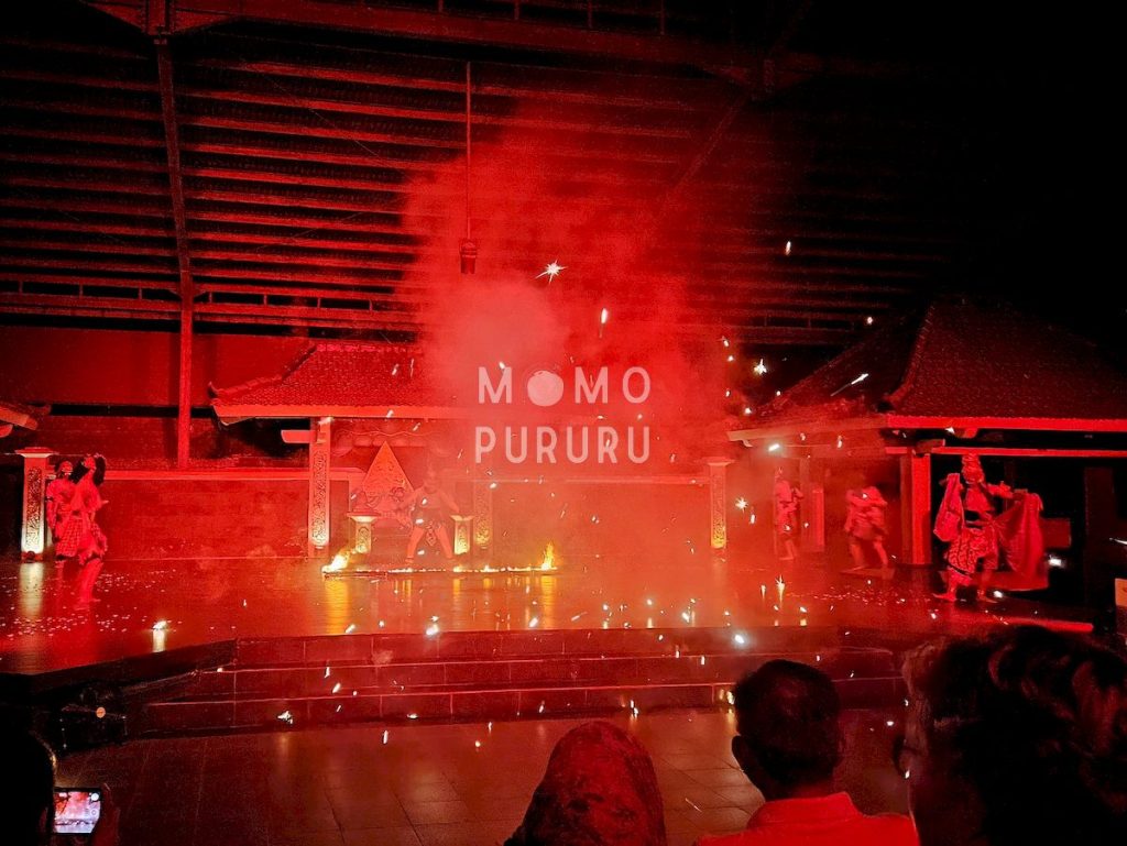 Kembang api, klimaks pertunjukan