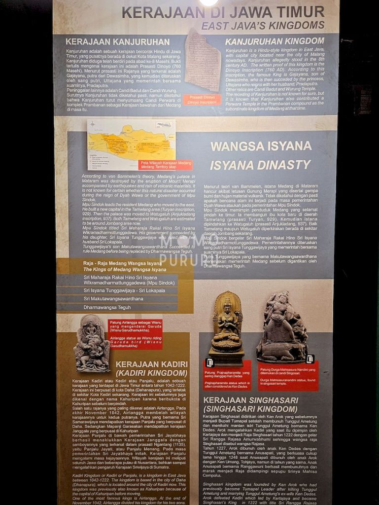 Salah satu sejarah perkembangan kerajaan di Jawa Timur