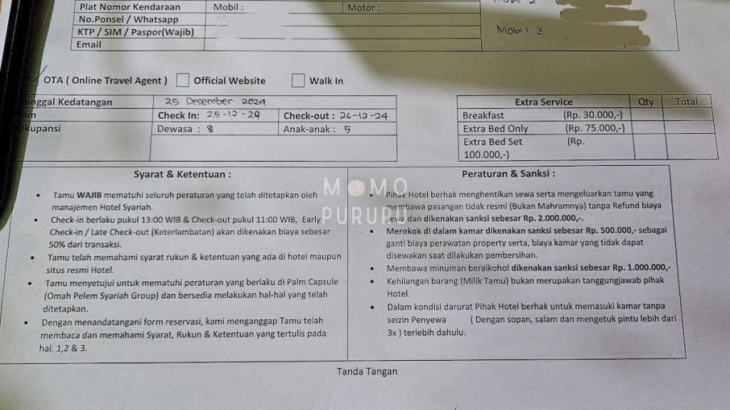 Peraturan yang strict