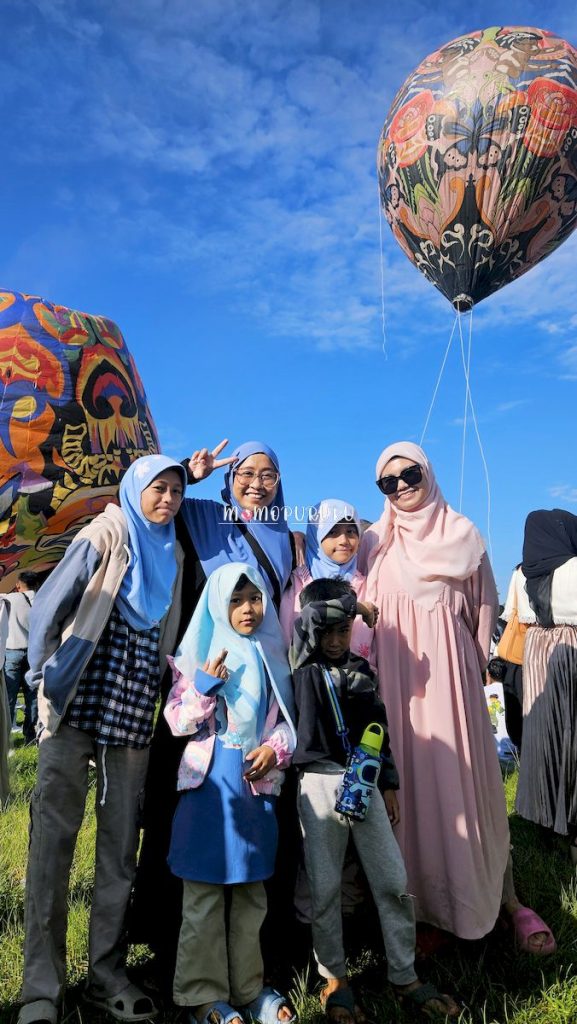 Foto-foto di area balon udara Wonosobo
