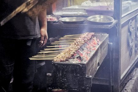 Sate kambing sari cempek neng Lia