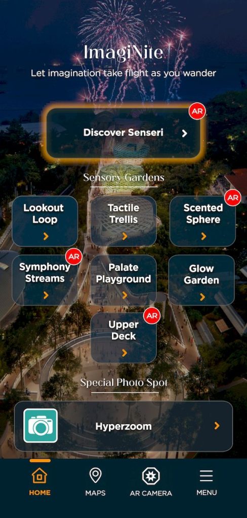 Area yang ada di Sensoryscape