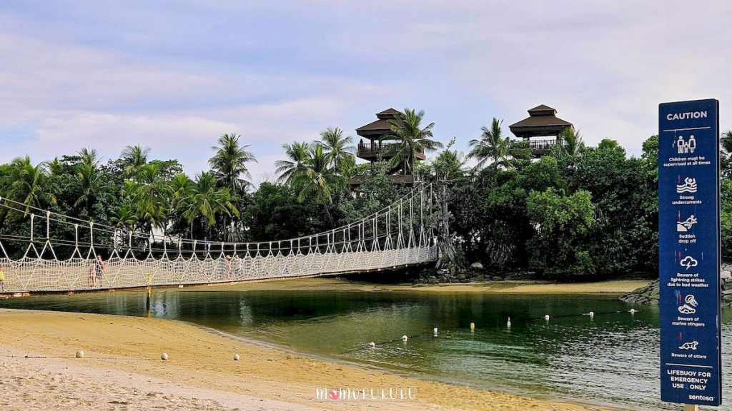 Southernmost Point di pantai Palawan Sentosa