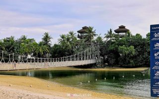Southernmost Point di pantai Palawan Sentosa