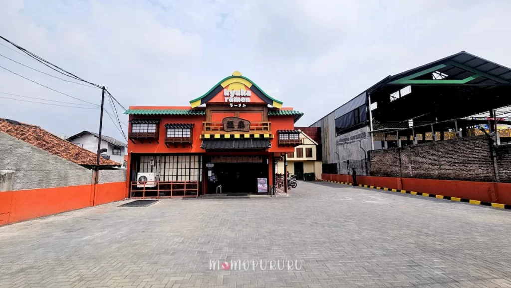Kyuka Ramen di pinggir jalan