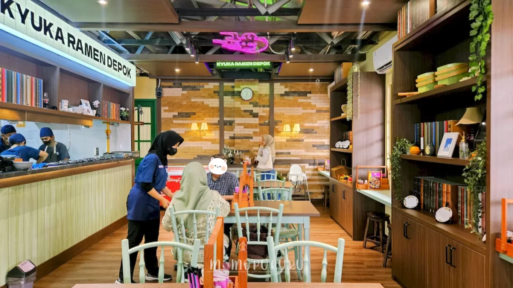 Kyuka Ramen bagian atas