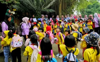 Outing anak ke Pelita Desa