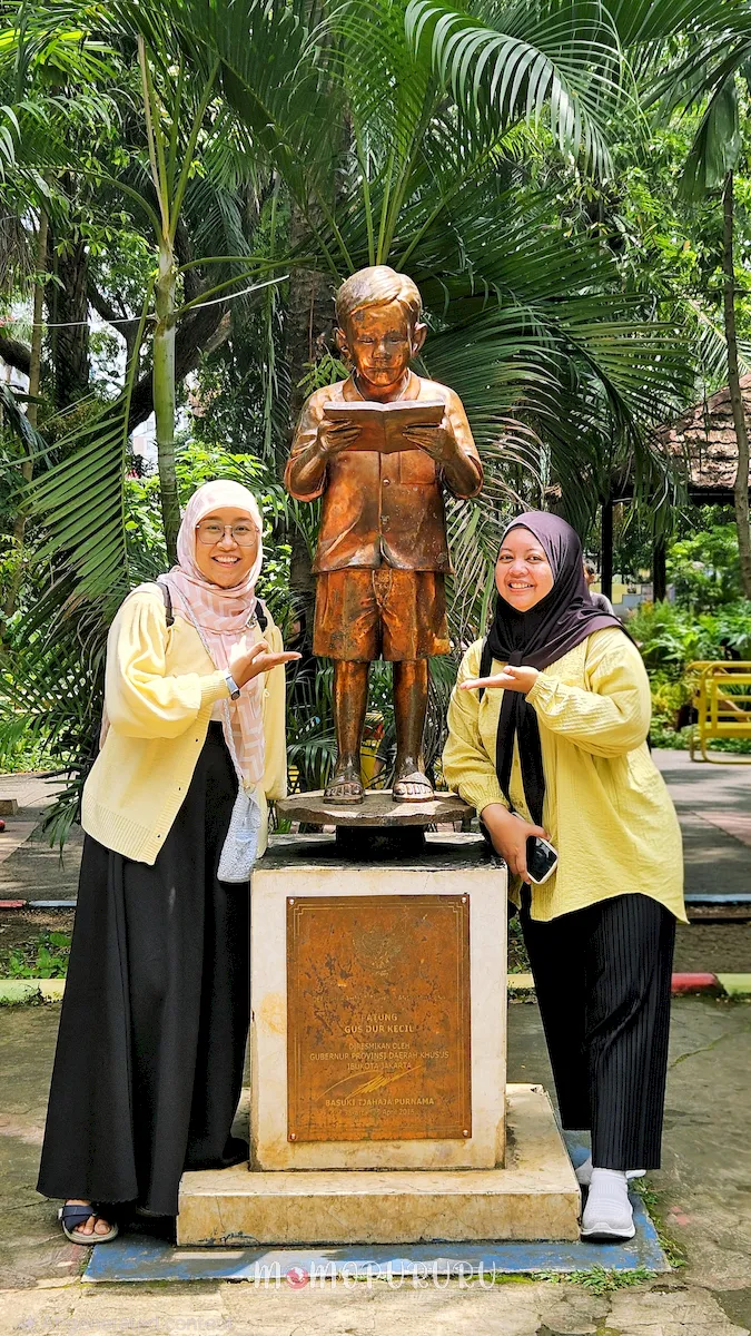 selfie di taman Amir Hamzah