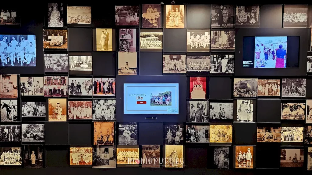 Galeri foto dan layar interaktif