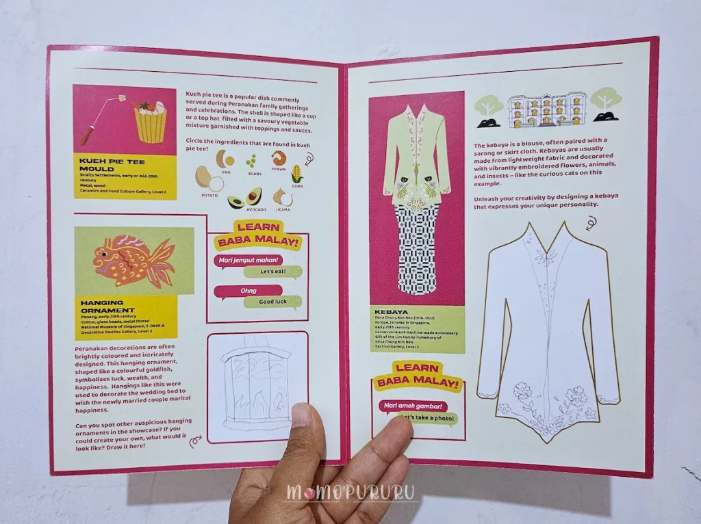 Bagian dalam booklet aktivitas