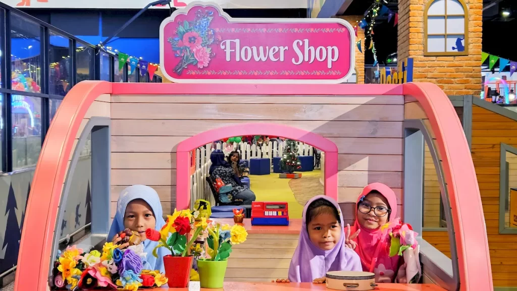 Role playing toko bunga