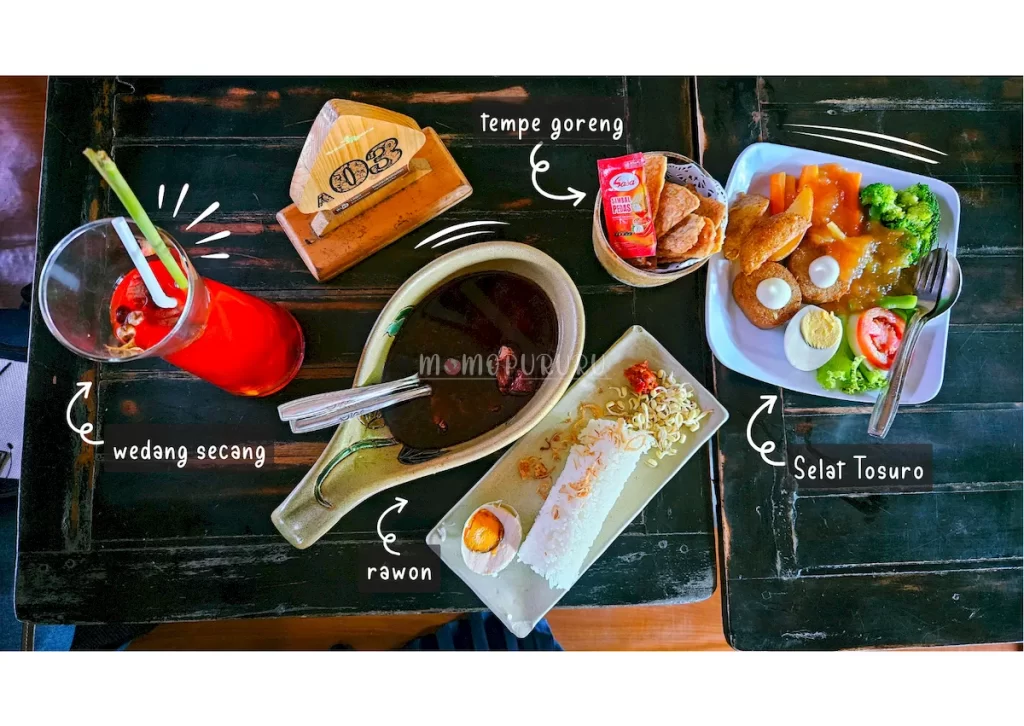 Menu yang kami pesan