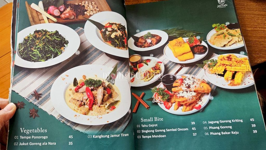 Menu di Nara Park