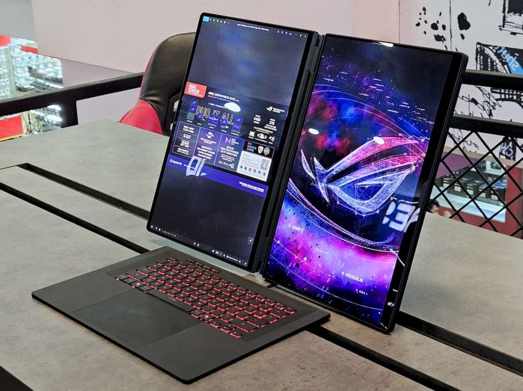 Book Mode ASUS ROG Xephyrus Duo